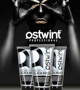 Ostwint Professional Peeling Black Gel, Soyulabilir Siyah Maske