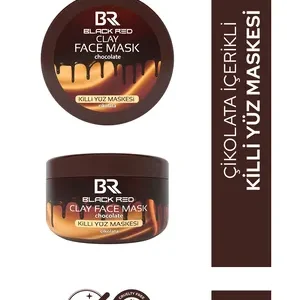 Black Red Black&Red Kil Maskesi Yüz Maskesi Çikolata İçerikli Killi Yüz Maskesi - 400g