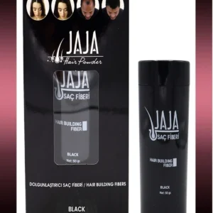 Jaja Saç Topiği Siyah(BLACK) 50 gr Saç Fiberi Toppik Siyah Topic