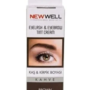 New Well Kaş & Kiprik Boyası - Kahverengi