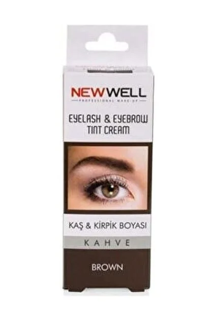 New Well Kaş & Kiprik Boyası - Kahverengi