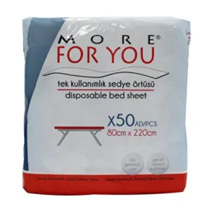 More For You Tek Kullanımlık Sedye Örtüsü 50li